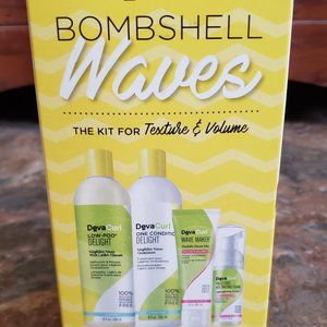DEVA Bombshell Waves KIT: Texture & Volume, 4 products in kit, BRAND NEW